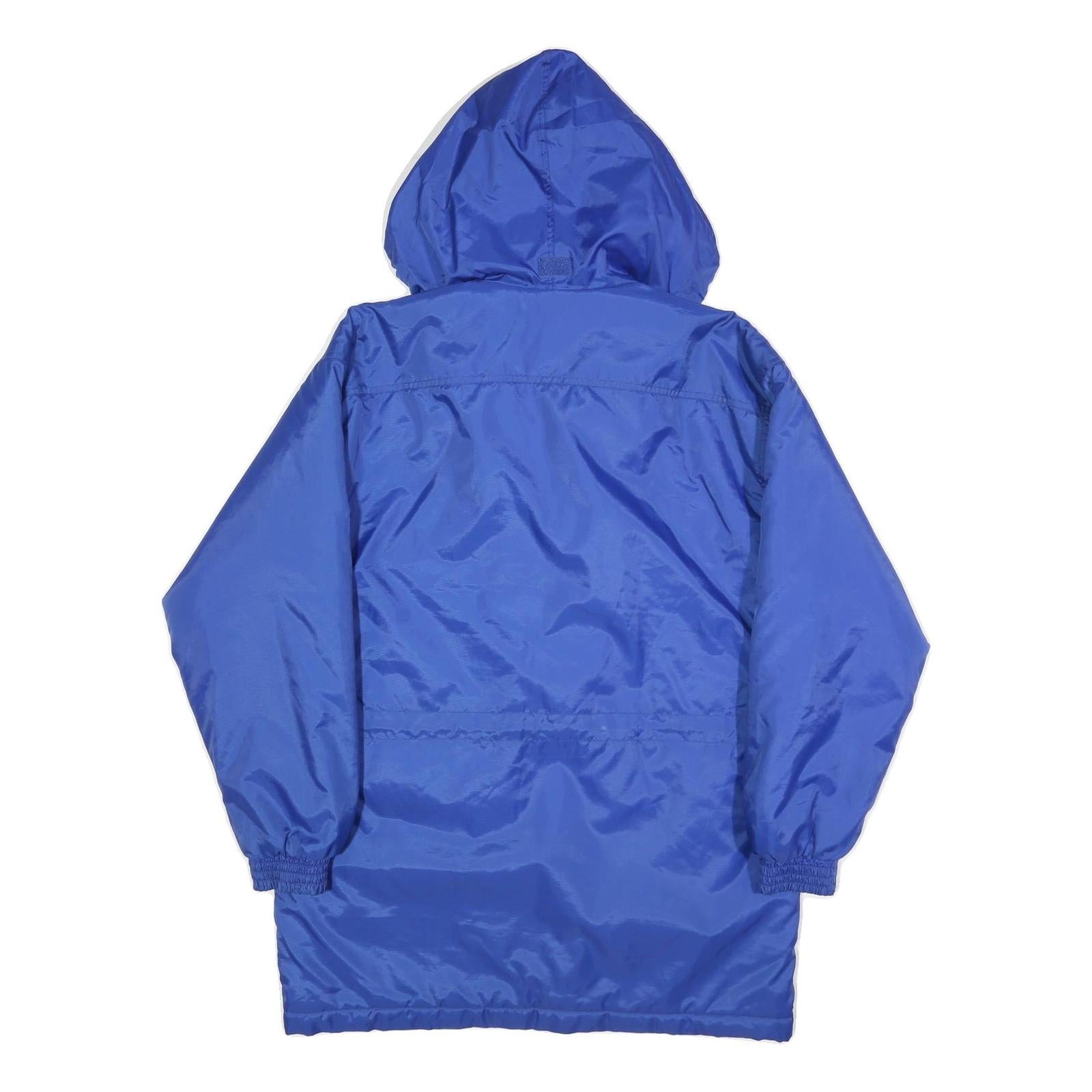 LOTTO Mens Blue Zip Jacket XS Polyester Blend Plain Lightweight Sports