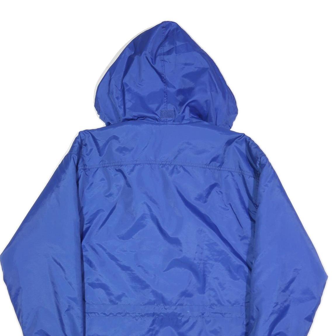 LOTTO Mens Blue Zip Jacket XS Polyester Blend Plain Lightweight Sports