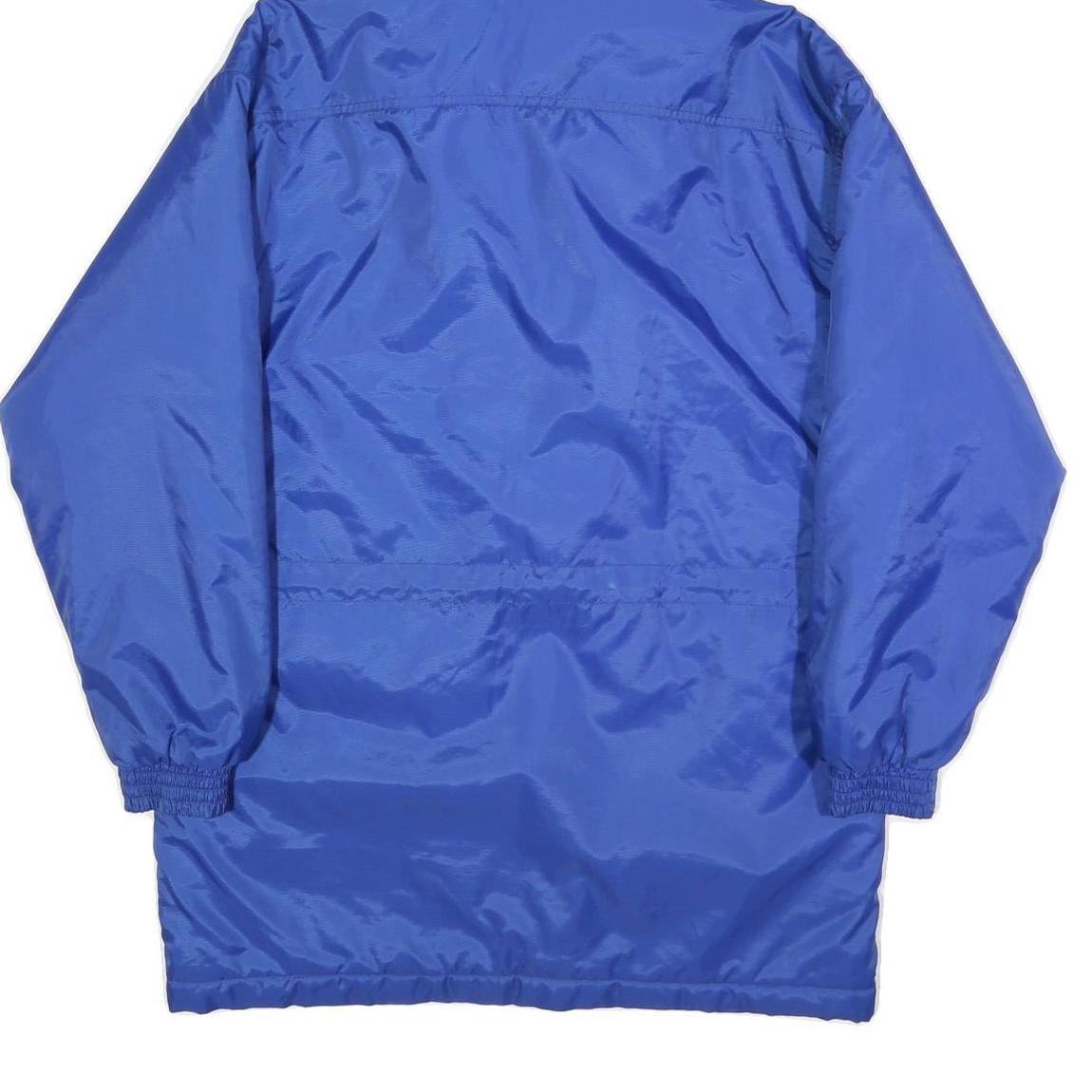 LOTTO Mens Blue Zip Jacket XS Polyester Blend Plain Lightweight Sports