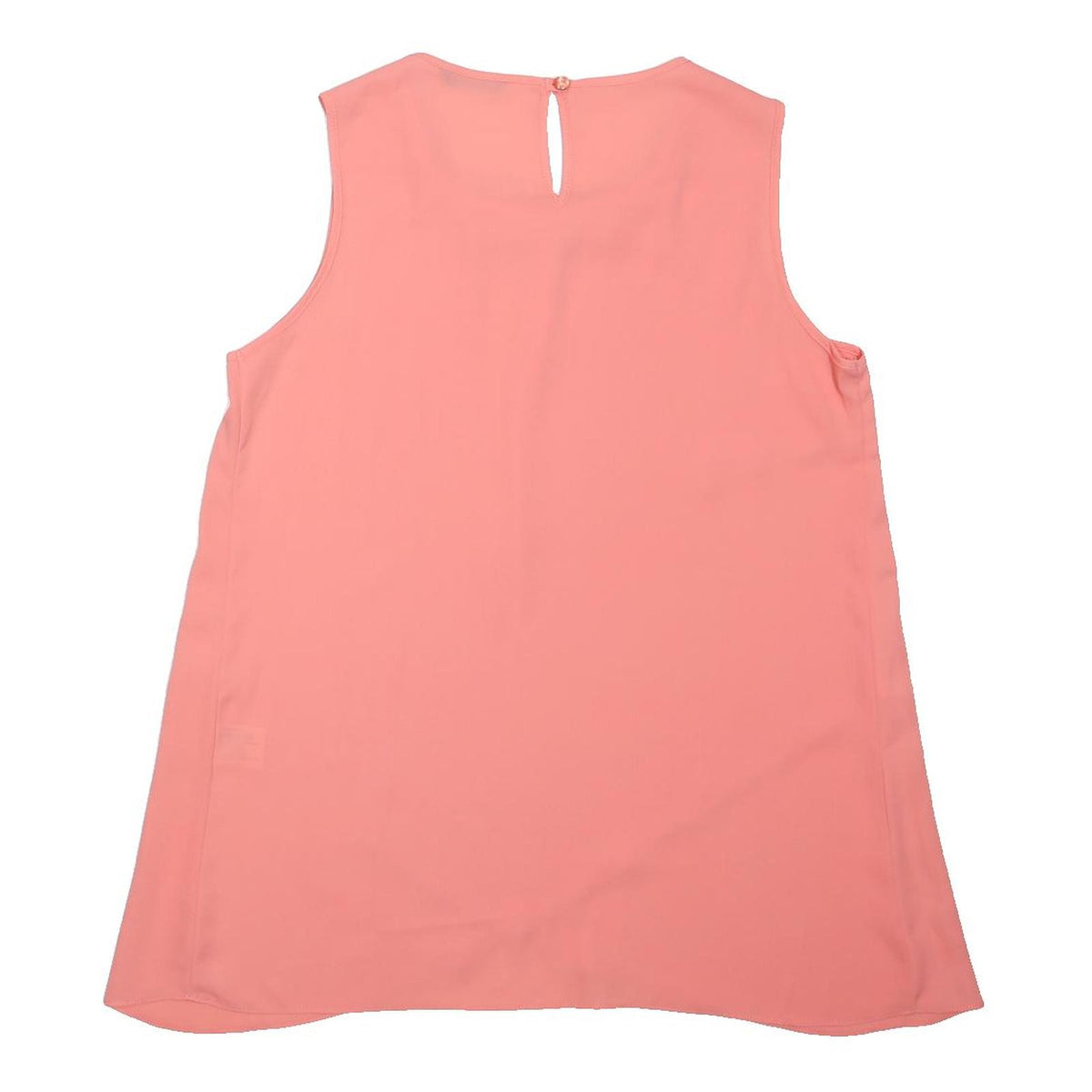 ROMAN Womens Pink Sleeveless Embellished Neck Top UK 12 Cotton Blend