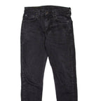 LEVI'S 512 Jeans Lo-Ball Mens Black Slim Tapered W30 L30
