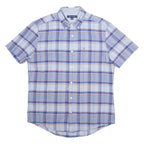 TOMMY HILFIGER Mens Shirt Blue Check M