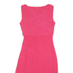 LAUREN RALPH LAUREN Womens Pink Sleeveless Wrap Dress Polyester Blend S Elegant