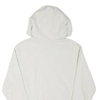 NIKE Mens White Pullover Hoodie XS Cotton Blend Casual Sportswear