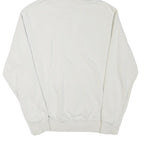 NIKE Mens White Pullover Hoodie XS Cotton Blend Casual Sportswear