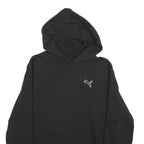 PUMA Mens Black Pullover Hoodie M Cotton Blend Casual Sportswear