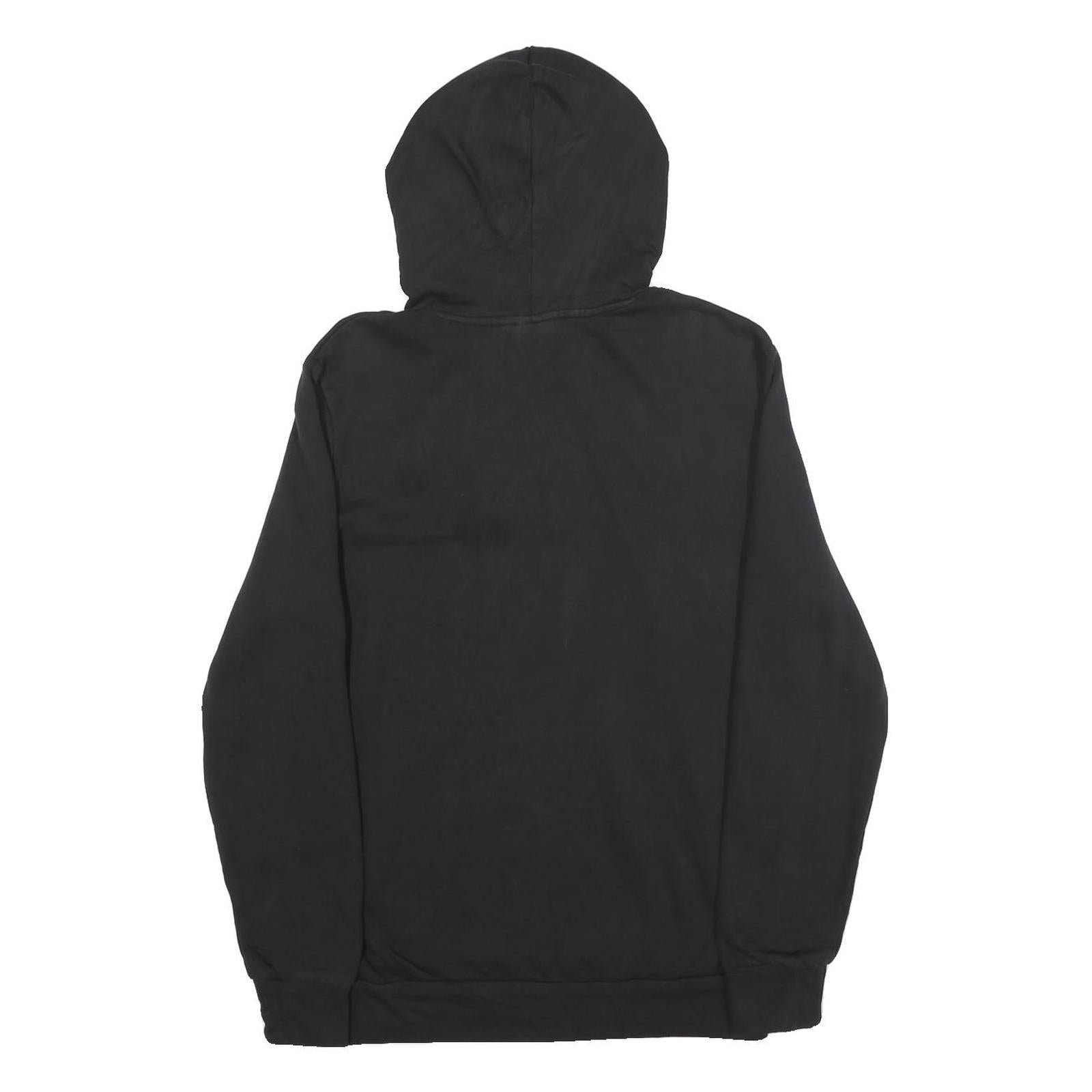 PUMA Mens Black Pullover Hoodie M Cotton Blend Casual Sportswear