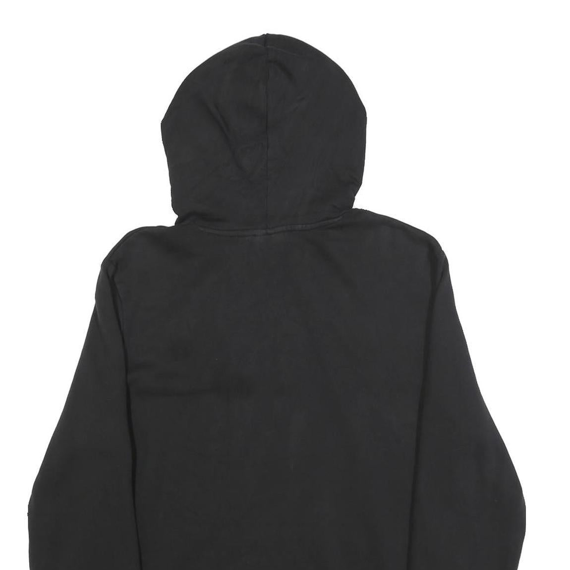 PUMA Mens Black Pullover Hoodie M Cotton Blend Casual Sportswear