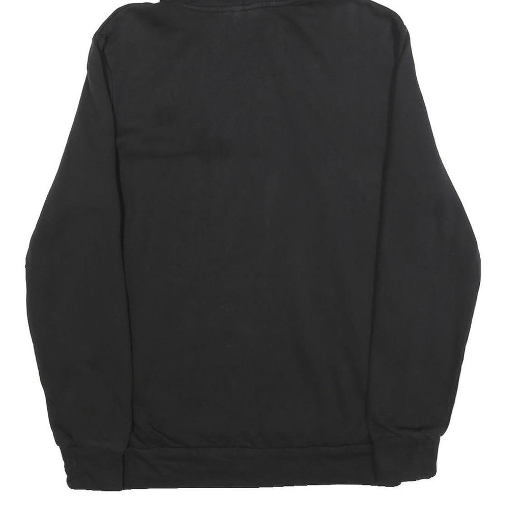 PUMA Mens Black Pullover Hoodie M Cotton Blend Casual Sportswear