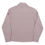 MAMMUT Womens Red & White Checked Shirt M Cotton Blend Casual Outdoor Long