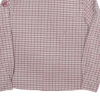 MAMMUT Womens Red & White Checked Shirt M Cotton Blend Casual Outdoor Long