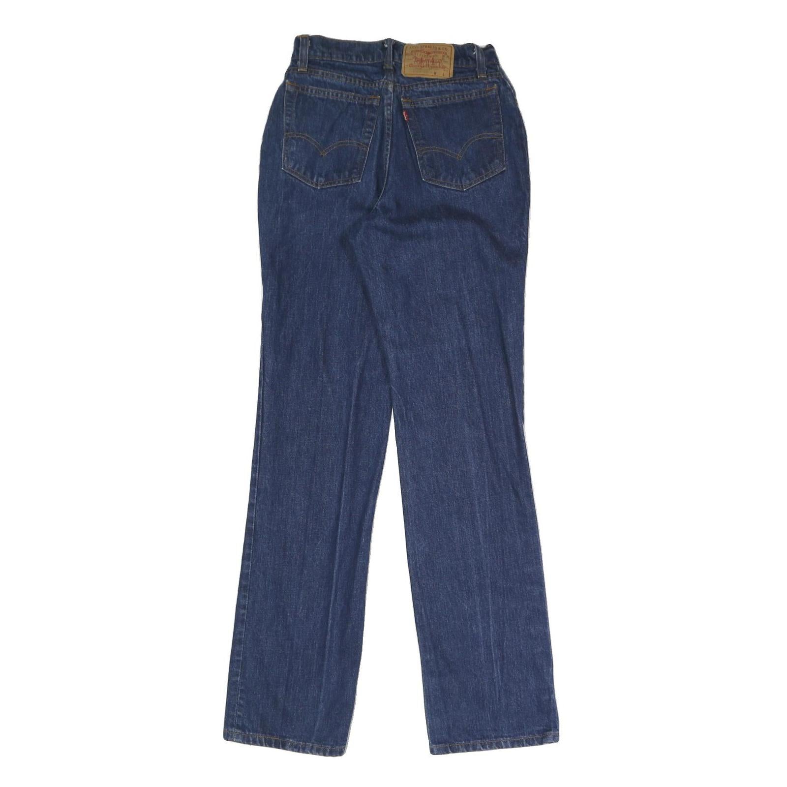 LEVI'S Womens Jeans Blue Regular Straight Denim Medium W26 L33 Classic Fit