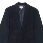 MANI Womens Blazer Jacket Black Knit L