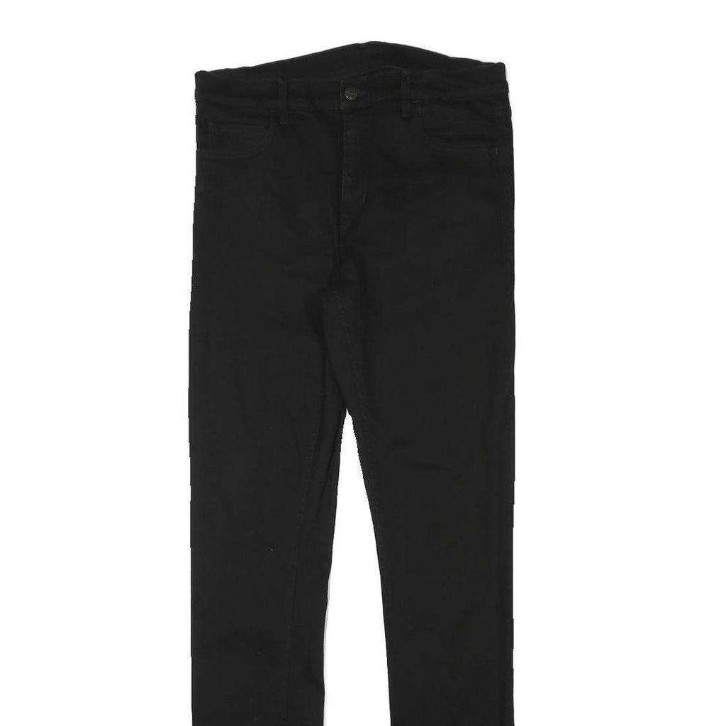 CARHARTT Mens Jeans Black Slim Skinny Denim W30 L32 Zip Cotton Blend