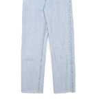 LEVI'S Womens Regular Fit Blue Denim Stone Wash Jeans W23 L25 Classic Button