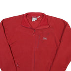 HELLY HANSEN Mens Red Jacket M Polyester Blend Casual Zip Outdoor