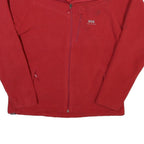 HELLY HANSEN Mens Red Jacket M Polyester Blend Casual Zip Outdoor