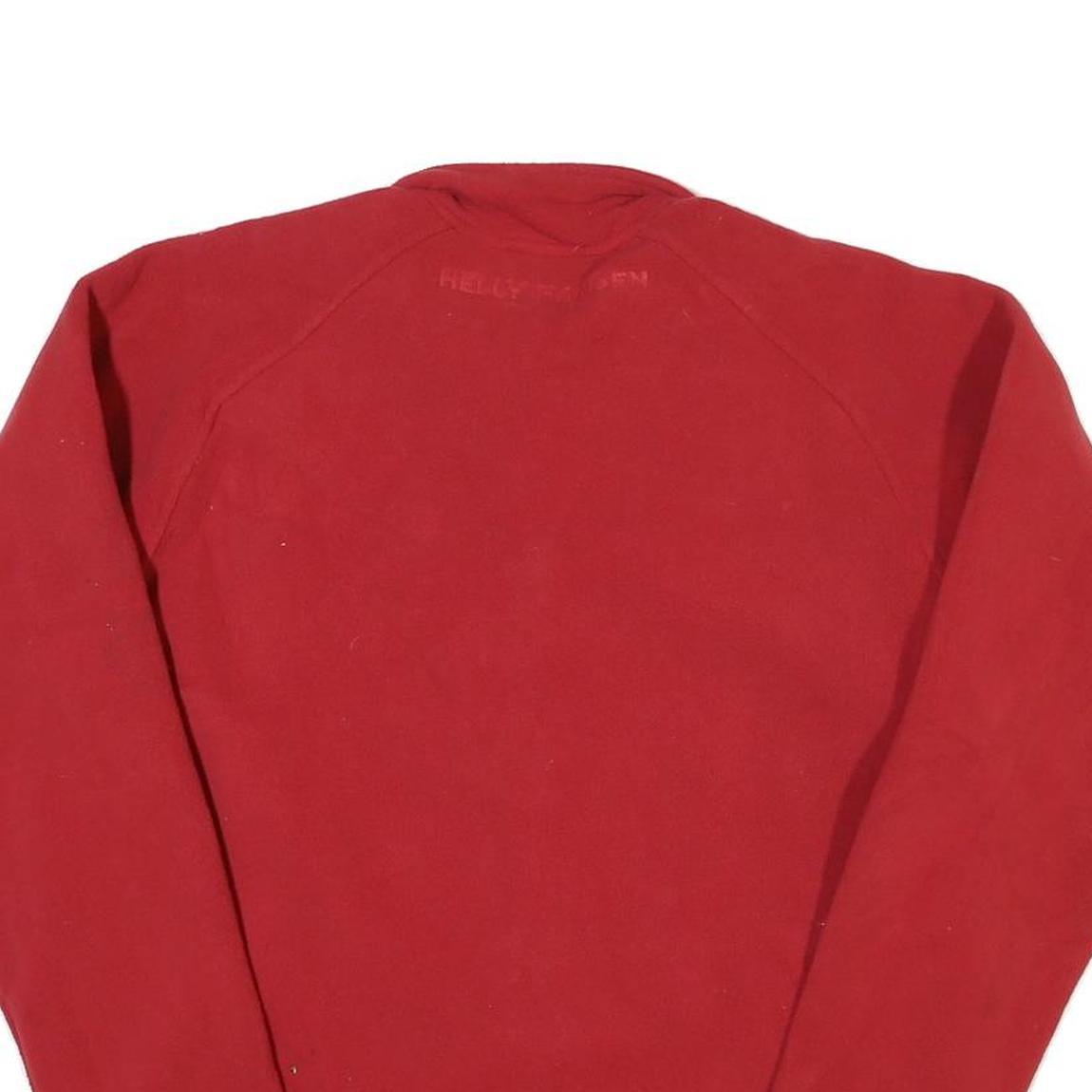 HELLY HANSEN Mens Red Jacket M Polyester Blend Casual Zip Outdoor