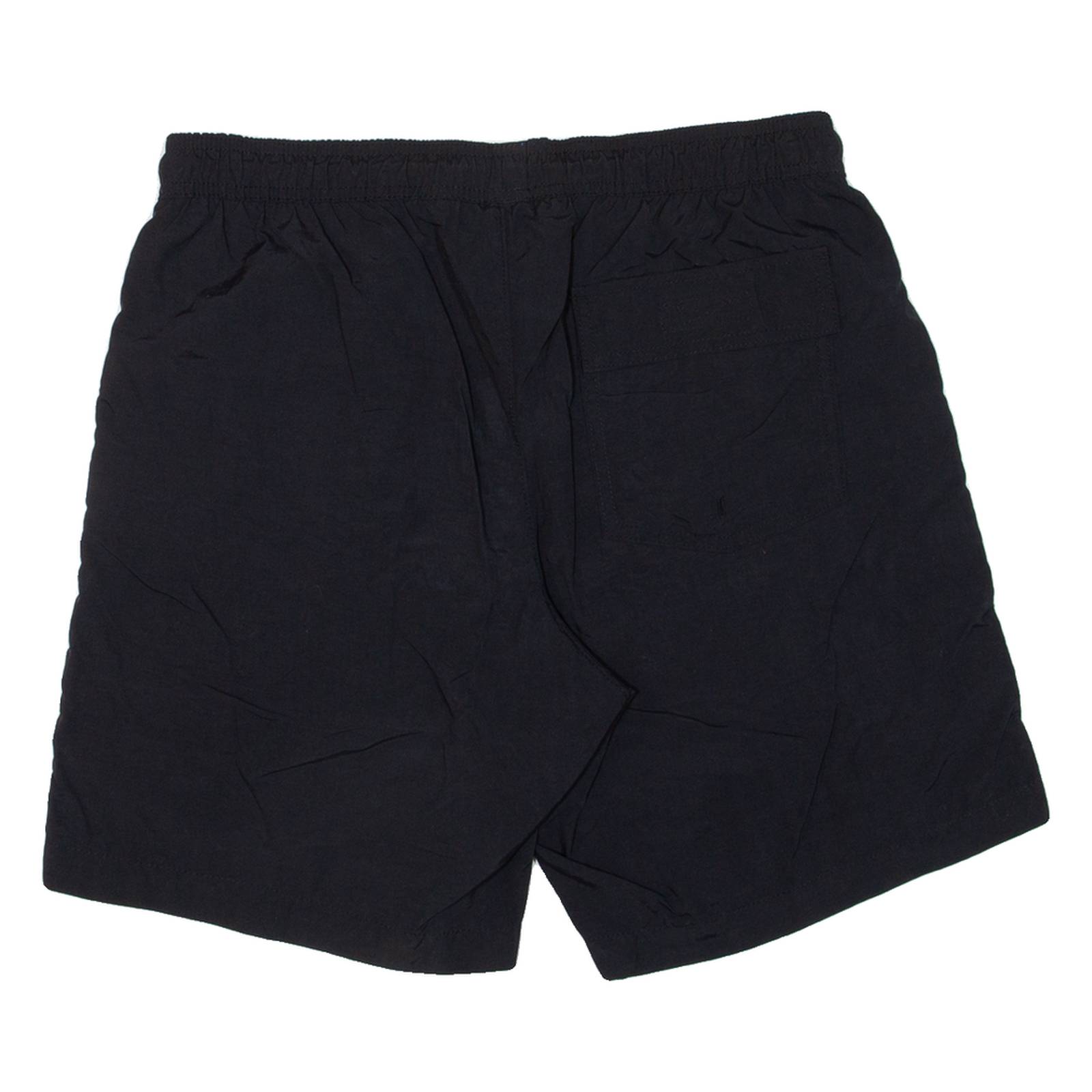CHAMPION Mesh Lining Mens Swimming Shorts Black Relaxed S W31