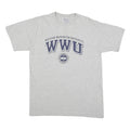 CHAMPION Mens Grey Western Washington University Graphic T-Shirt XL Crew Neck