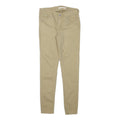 LEVI'S Womens Cotton Blend Beige Slim Skinny Trousers W26 L26 Stretch Casual