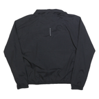 NIKE RUNNING Womens Black Running Jacket M Polyester Zip Lightweight Sport