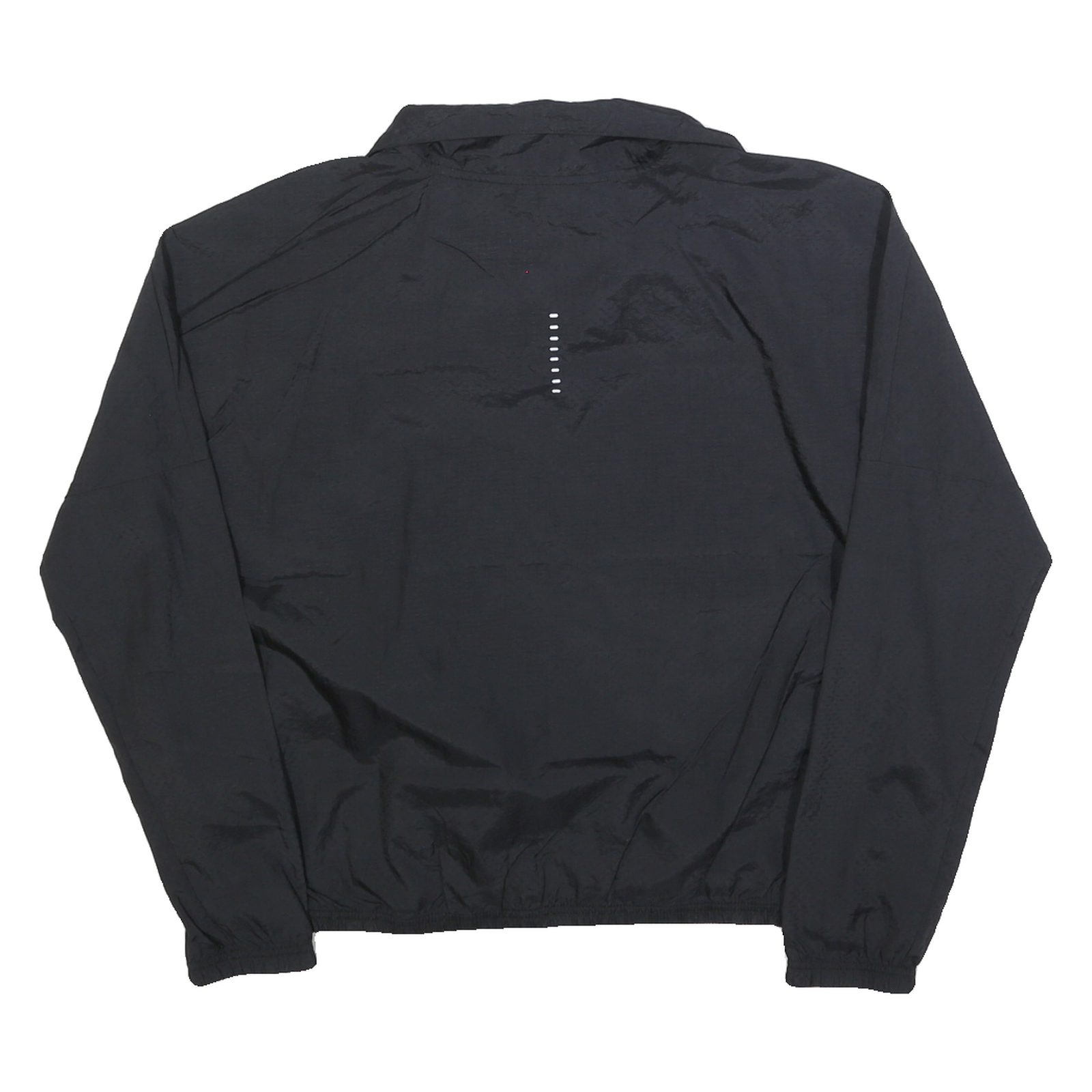 NIKE RUNNING Womens Black Running Jacket M Polyester Zip Lightweight Sport