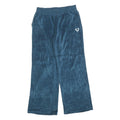 TRUE RELIGION Womens Joggers Blue S W28 L30 Relaxed Wide-Leg Cotton Blend Soft