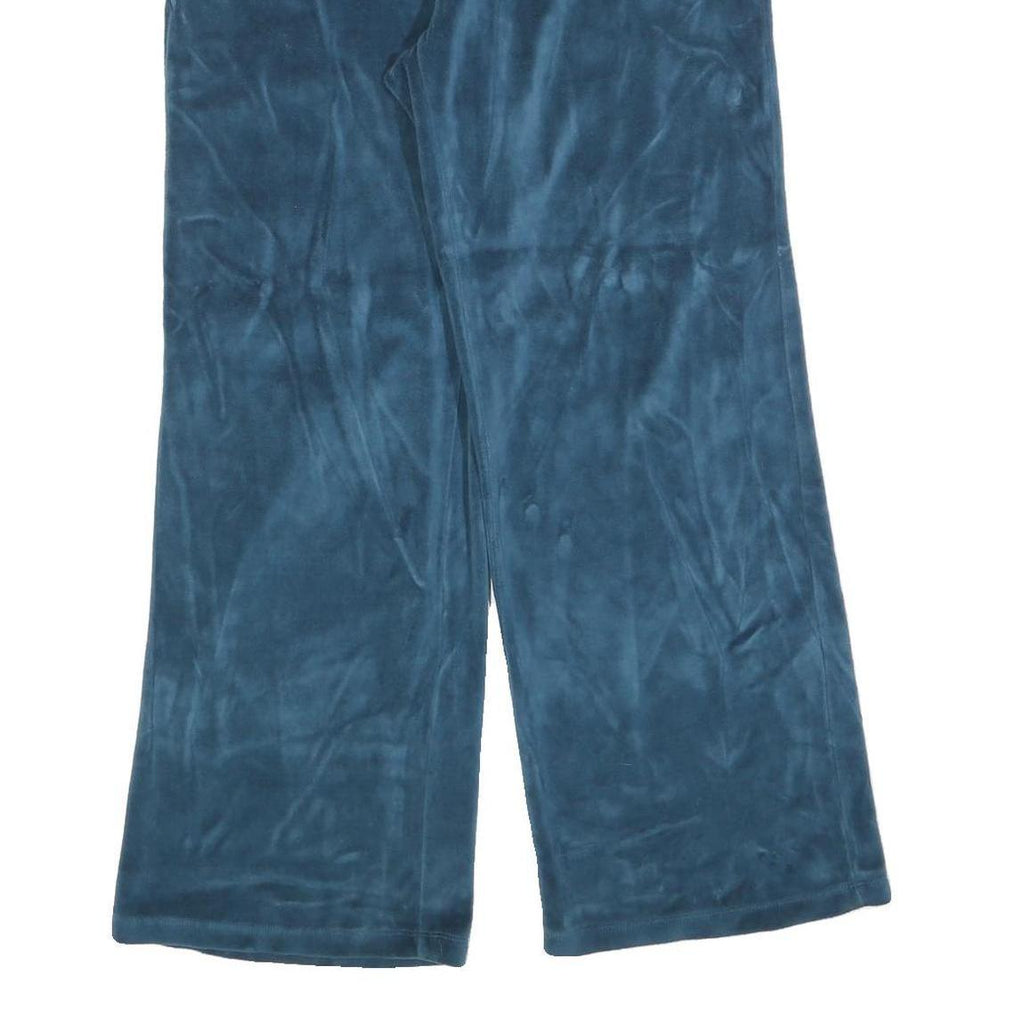 TRUE RELIGION Womens Joggers Blue S W28 L30 Relaxed Wide-Leg Cotton Blend Soft