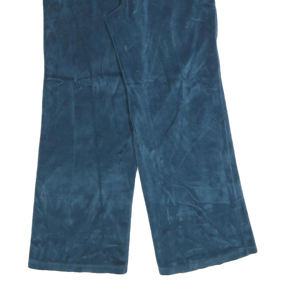 TRUE RELIGION Womens Joggers Blue S W28 L30 Relaxed Wide-Leg Cotton Blend Soft