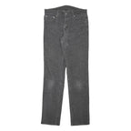 LEVI'S 511 Mens Slim Black Denim W30 L31 Zip Jeans Cotton Blend Comfortable