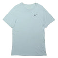 NIKE Mens Blue T-Shirt S Short Sleeve Crew Neck Cotton Blend Casual Wear