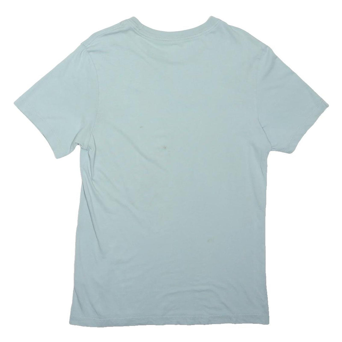 NIKE Mens Blue T-Shirt S Short Sleeve Crew Neck Cotton Blend Casual Wear