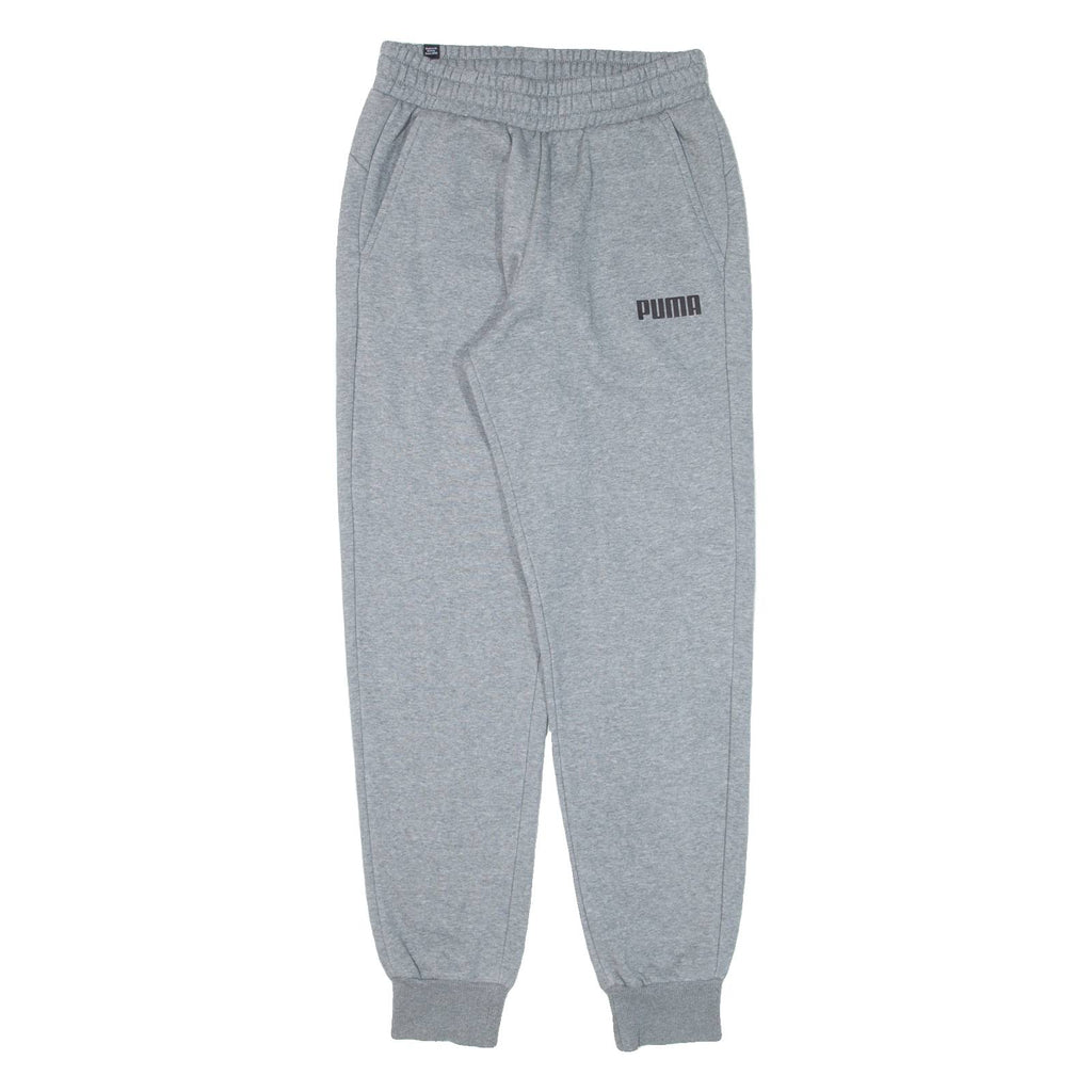 PUMA Womens Joggers Grey Tapered S W25 L28