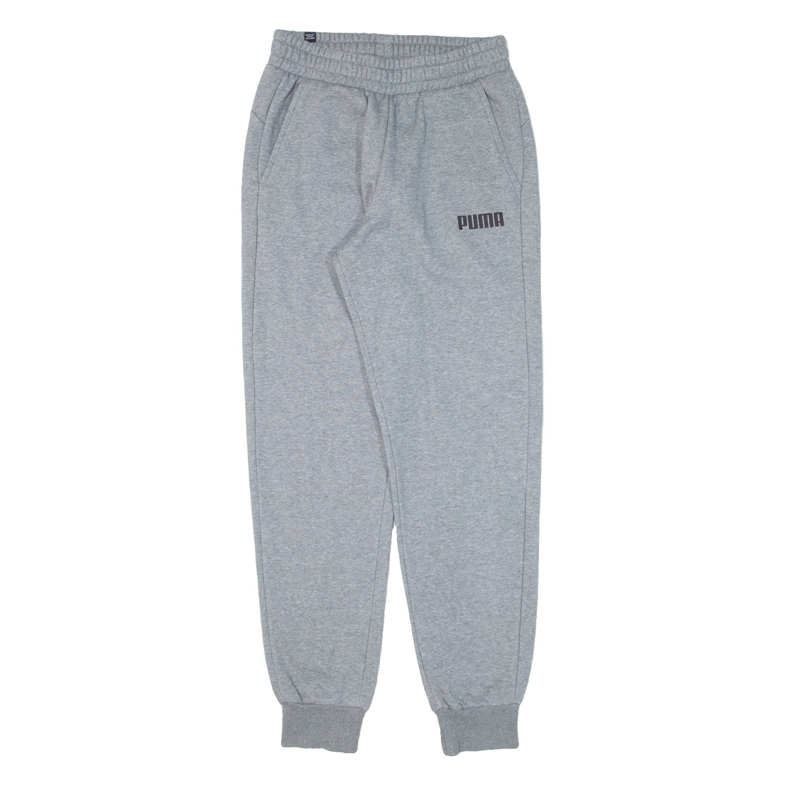 PUMA Womens Joggers Grey Tapered S W25 L28