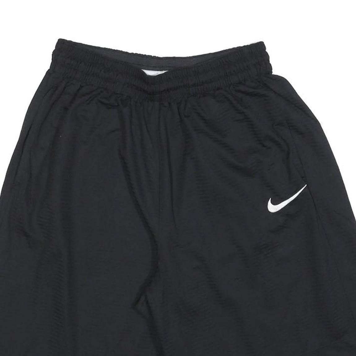 NIKE Mens Shorts Black L W30 Casual Plain Sports Logo Lightweight