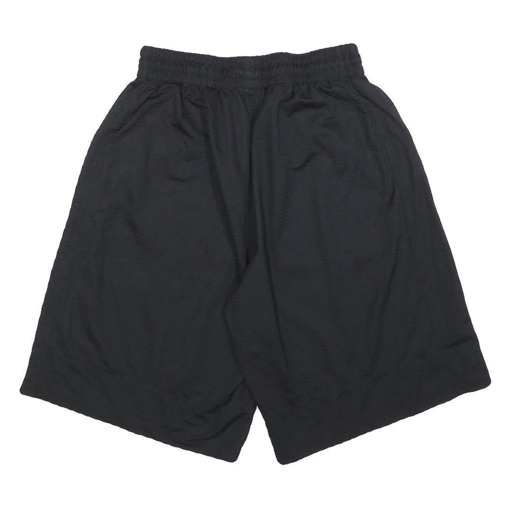 NIKE Mens Shorts Black L W30 Casual Plain Sports Logo Lightweight