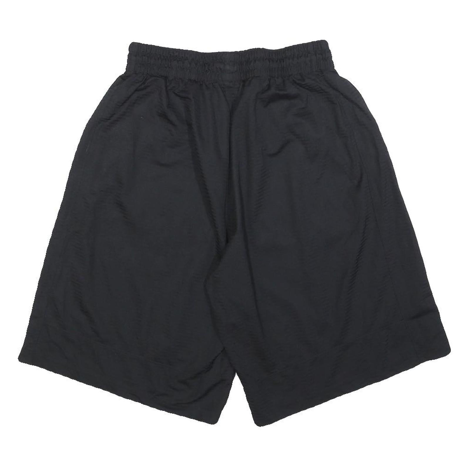 NIKE Mens Shorts Black L W30 Casual Plain Sports Logo Lightweight