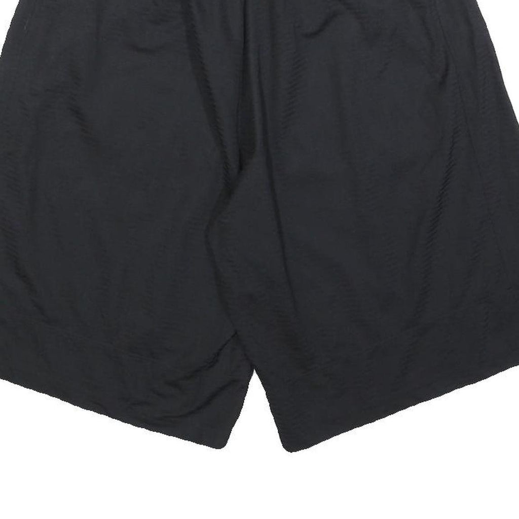NIKE Mens Shorts Black L W30 Casual Plain Sports Logo Lightweight