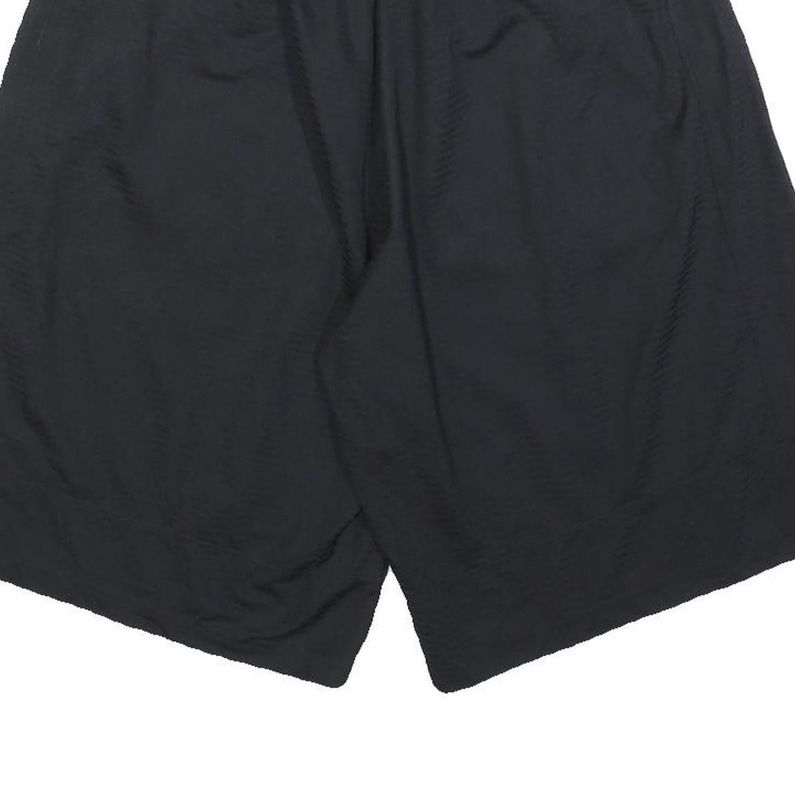 NIKE Mens Shorts Black L W30 Casual Plain Sports Logo Lightweight