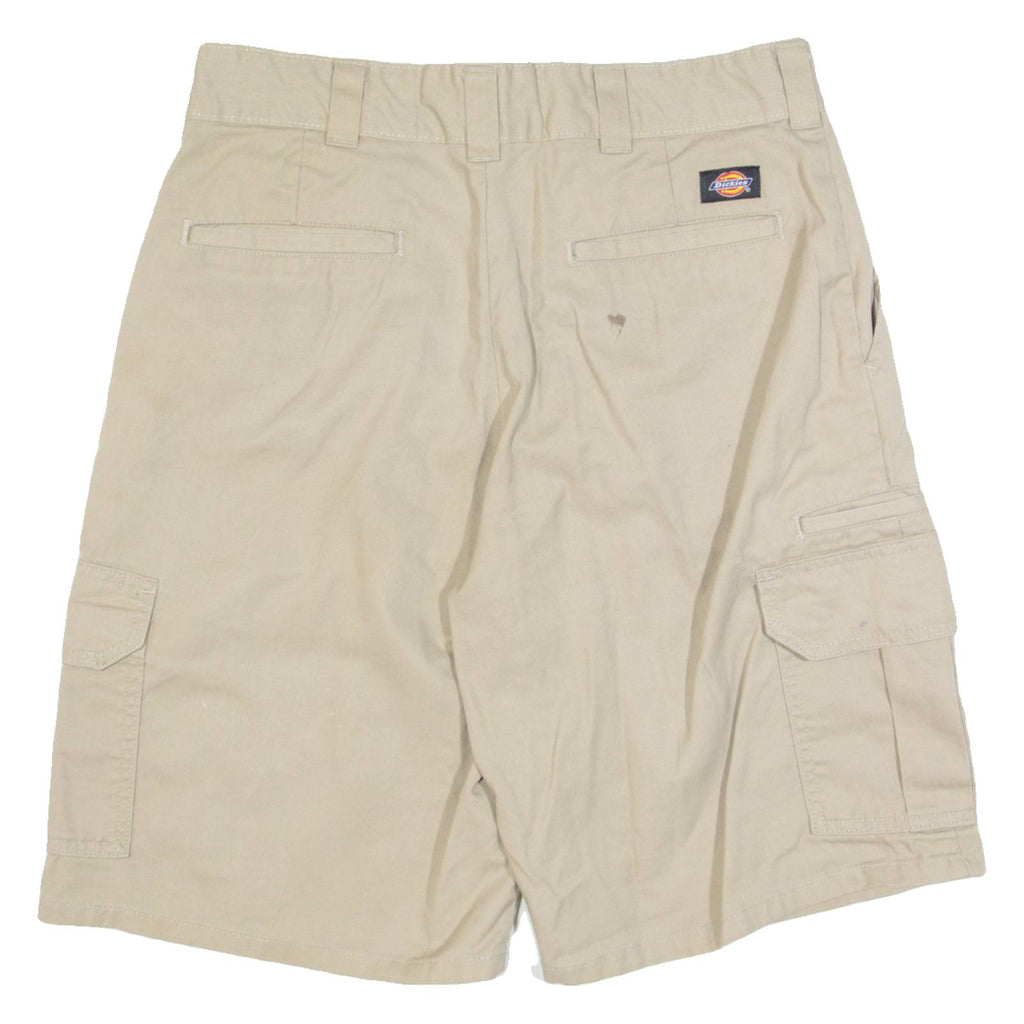 DICKIES Cargo Mens Workwear Shorts Beige Relaxed M W32