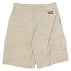 DICKIES Cargo Mens Workwear Shorts Beige Relaxed M W32
