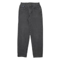 LEE Womens Regular Fit Black Denim Jeans W28 L30 Classic Zip Pocket Style