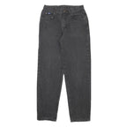 LEE Womens Regular Fit Black Denim Jeans W28 L30 Classic Zip Pocket Style