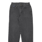 LEE Womens Regular Fit Black Denim Jeans W28 L30 Classic Zip Pocket Style
