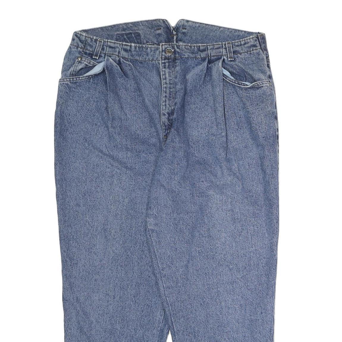 LEVI'S 900 Womens Jeans Blue Regular Tapered Denim Medium W38 L28 High Waist