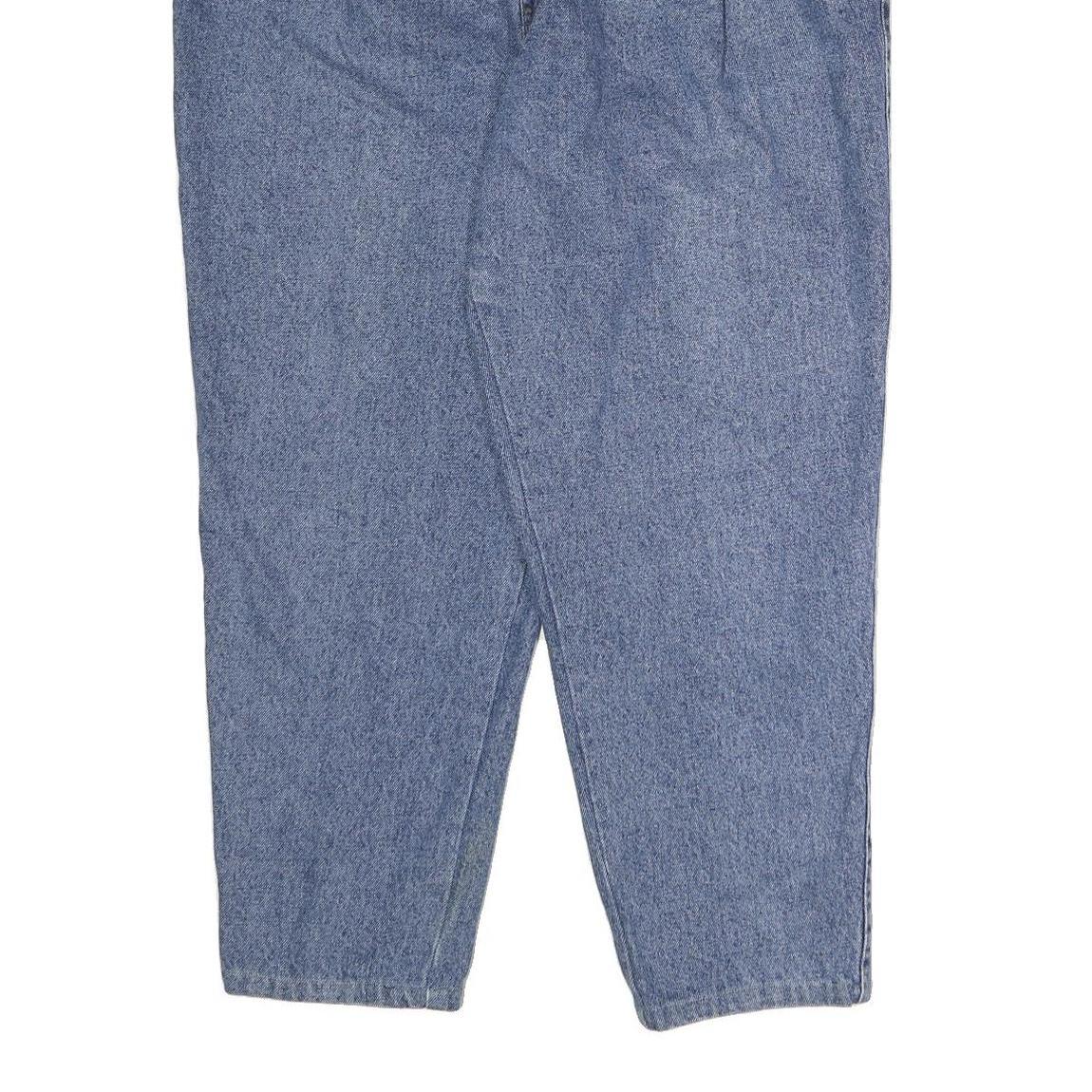 LEVI'S 900 Womens Jeans Blue Regular Tapered Denim Medium W38 L28 High Waist