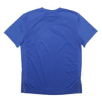 NIKE Mens Blue Active T-Shirt M Short Sleeve Crew Neck Lightweight Sportswear