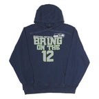 NFL Mens Navy Seahawks Football Bring On The 12 Hoodie XL Cotton Comfort