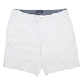 NAUTICA Mens White Casual Shorts L W35 Cotton Blend Classic Fit Pockets